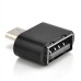 Μετατροπέας OTG USB Α Θηλυκό σε Micro Αρσενικό Adaptor Black Silver Μετατροπέας OTG USB Α Θηλυκό σε Micro Αρσενικό Adaptor Black Silver
