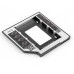 Θήκη πλαίσιο για HDD SSD 2.5 ιντσών δίσκους 9.5mm στη θέση του CD DVD Sata Slimline 12.5cm Θήκη πλαίσιο για HDD SSD 2.5 ιντσών δίσκους 9.5mm στη θέση του CD DVD Sata Slimline 12.5cm
