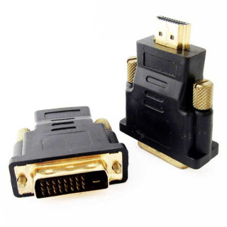 Μετατροπέας DVI-D 24+1 Αρσενικό σε HDMI Αρσενικό adapter converter