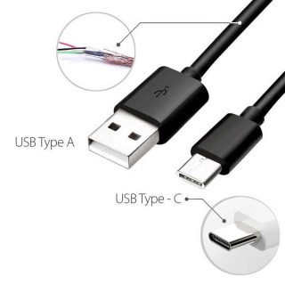 Καλώδιο USB 3.1 Type-C Αρσενικό σε USB Type-A Αρσενικό 1μ. για Smartphone & Tablet