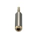 Μετατροπέας stereo jack από 3.5mm Θηλυκό σε 2.5mm Αρσενικό για όλα τα handsfree ακουστικά με μικρόφωνο