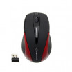 Ποντίκι Esperanza Business series Ασύρματο USB EM101 1000Dpi μαύρο κόκκινο 11cm