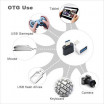 Μετατροπέας OTG USB Α Θηλυκό σε TYPE-C USB 3.1 Αρσενικό Adaptor Black White