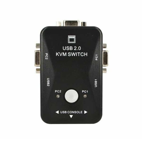 KVM Switch επιλογέας VGA για 2 PC & USB KVM21UA KVM Switch επιλογέας VGA για 2 PC & USB KVM21UA