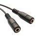 Μετατροπέας ήχου από TRRS handsfree 3.5mm αρσενικό σε 2x TRS headset θηλυκά βύσματα