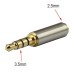 Μετατροπέας stereo jack από 3.5mm Αρσενικό σε 2.5mm Θηλυκό για όλα τα handsfree ακουστικά με μικρόφωνο