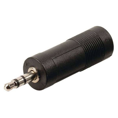Powertech Αντάπτορας από stereo 3.5mm (M) σε 6.35mm (F), nickel CAB-J022 Powertech Αντάπτορας από stereo 3.5mm (M) σε 6.35mm (F), nickel CAB-J022