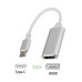 4K Ultra HD USB-C σε HDMI Video Adapter, συμβατό με Thunderbolt 3, DP Alt Mode 4K Ultra HD USB-C σε HDMI Video Adapter, συμβατό με Thunderbolt 3, DP Alt Mode