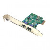 Κάρτα FireWire BA7902, 2 Port IEEE 1394 Adapter PCIe x1 Interface Card