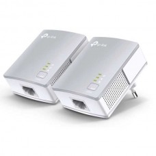 Tp-Link TL-PA4010P KIT v3 Powerline Διπλό για Ενσύρματη Σύνδεση με Passthrough Πρίζα και Θύρα Ethernet