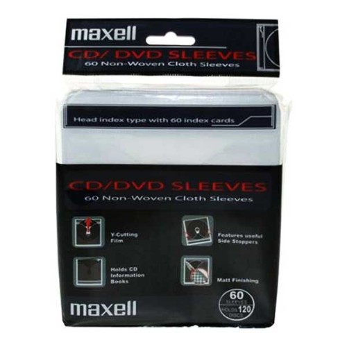Maxell CD/DVD 60 Λευκά φακελάκια (120discs) 2 Holes BFSY-60WH Maxell CD/DVD 60 Λευκά φακελάκια (120discs) 2 Holes BFSY-60WH
