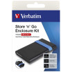 Θήκη εξωτερικού σκληρού δίσκου 2.5 ιντσών SATA USB 3.2 Verbatim Store 'n' Go