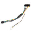 Καλώδιο μητρικής 24Pin σε 2 port 6pin power ATX PSU cable adaptor για HP 8300 600 800 PC