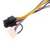 Καλώδιο μητρικής 24Pin σε 2 port 6pin power ATX PSU cable adaptor για HP 8300 600 800 PC Καλώδιο μητρικής 24Pin σε 2 port 6pin power ATX PSU cable adaptor για HP 8300 600 800 PC