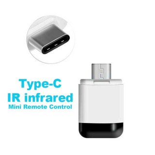 Wireless OTG Mini Remote Control Infrared για SmartPhone Type-C USB Adapter