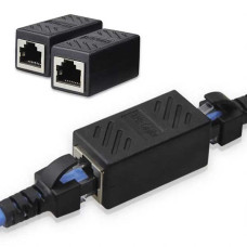 Μούφα δικτύου Ethernet RJ45 10Gbps Lan UTP Inline Coupler Βαρέος τύπου Cat5 Cat6 Cat7