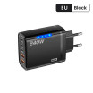 Φορτιστής για Smartphone Quick Travel Charger 240W GaN 5port (2type-a+3type-c)