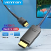 Καλώδιο Vention Mini Display Port DP σε Hdmi 4K Αρσενικό/Αρσενικό 2m