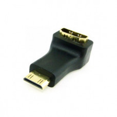 HDMI αρσενικό σε HDMI θηλυκό σε Γωνία 90μοιρών Type A