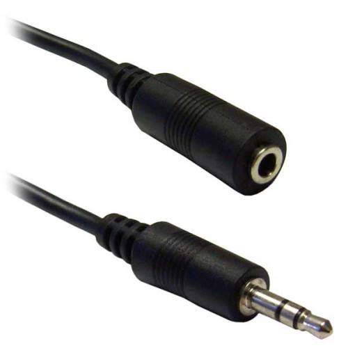 Καλώδιο Stereo 3.5mm προέκτασης Αρσενικό σε Θηλυκό Nickel Plated 3m Καλώδιο Stereo 3.5mm προέκτασης Αρσενικό σε Θηλυκό Nickel Plated 3m