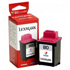 Lexmark 80 Color Ink Catridge 12A1980 Genuine